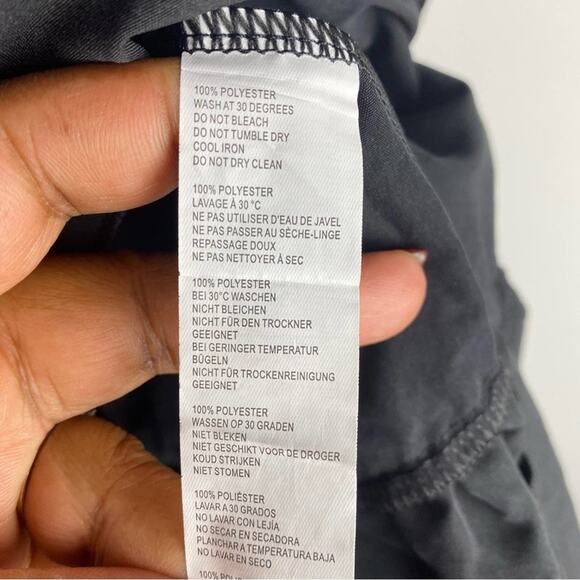 Boohoo Plus Drawstring Smocked Midi Dress Black US 16 - Picture 9 of 11